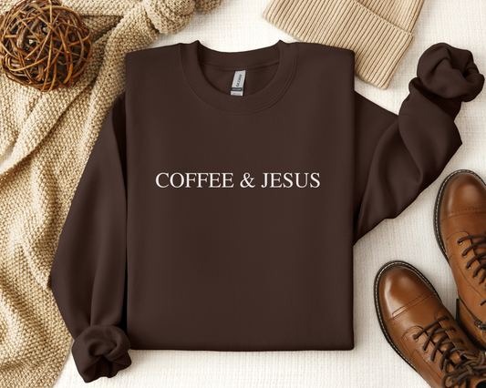 Coffee & Jesus Sweatshirt