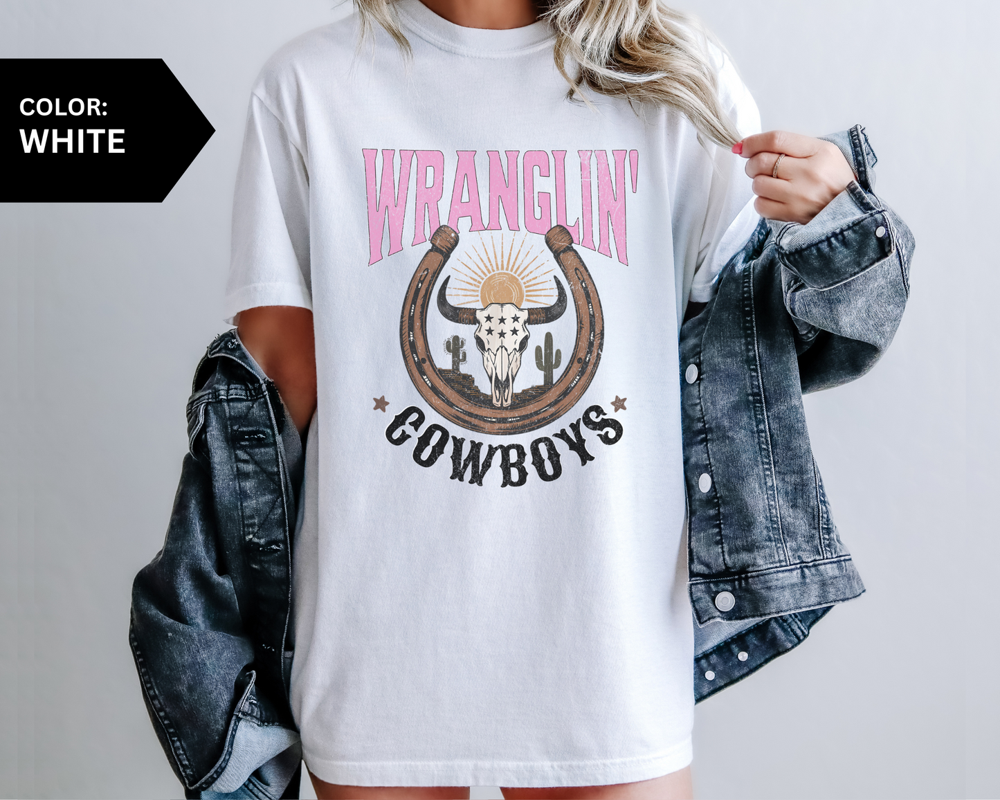 Wranglin' Cowboys Shirt